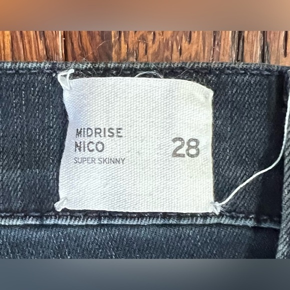 HUDSON Niko Mid-rise Super Skinny Ankle Jean in Obsess (dark wash) Size 28 - Picture 12 of 13